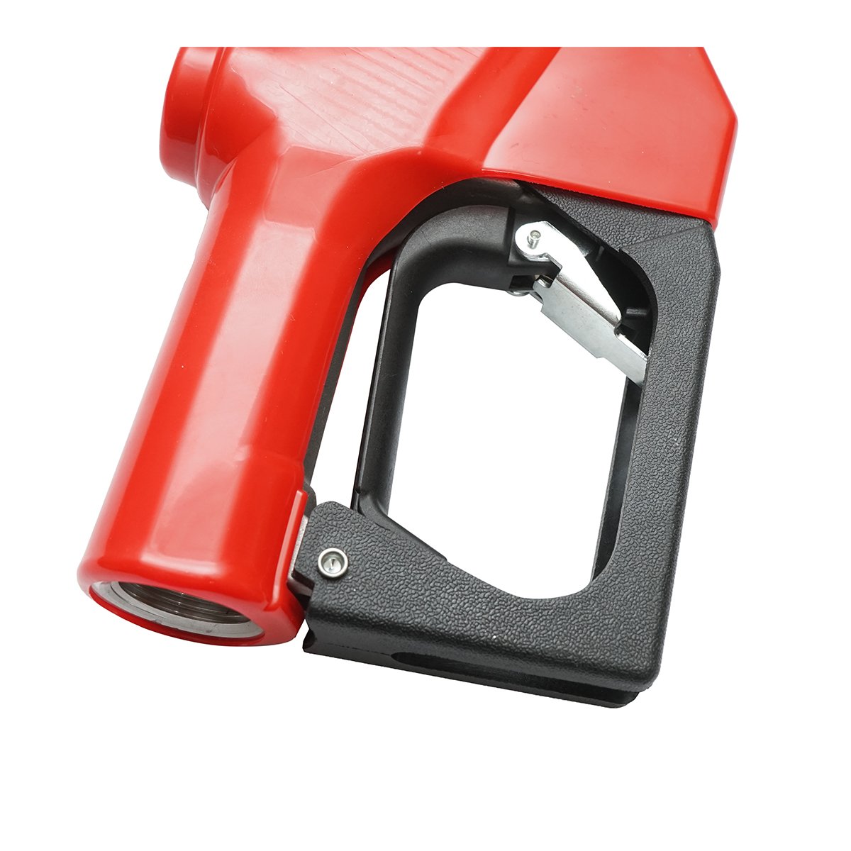 Pistol automat transfer combustibil aluminiu imbracat cu cauciuc - debit 0-120L/min.